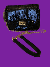 Load image into Gallery viewer, Black crossbody bag
