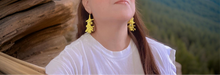 Load image into Gallery viewer, yellow earrings
