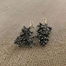 Load image into Gallery viewer, Black earrings
