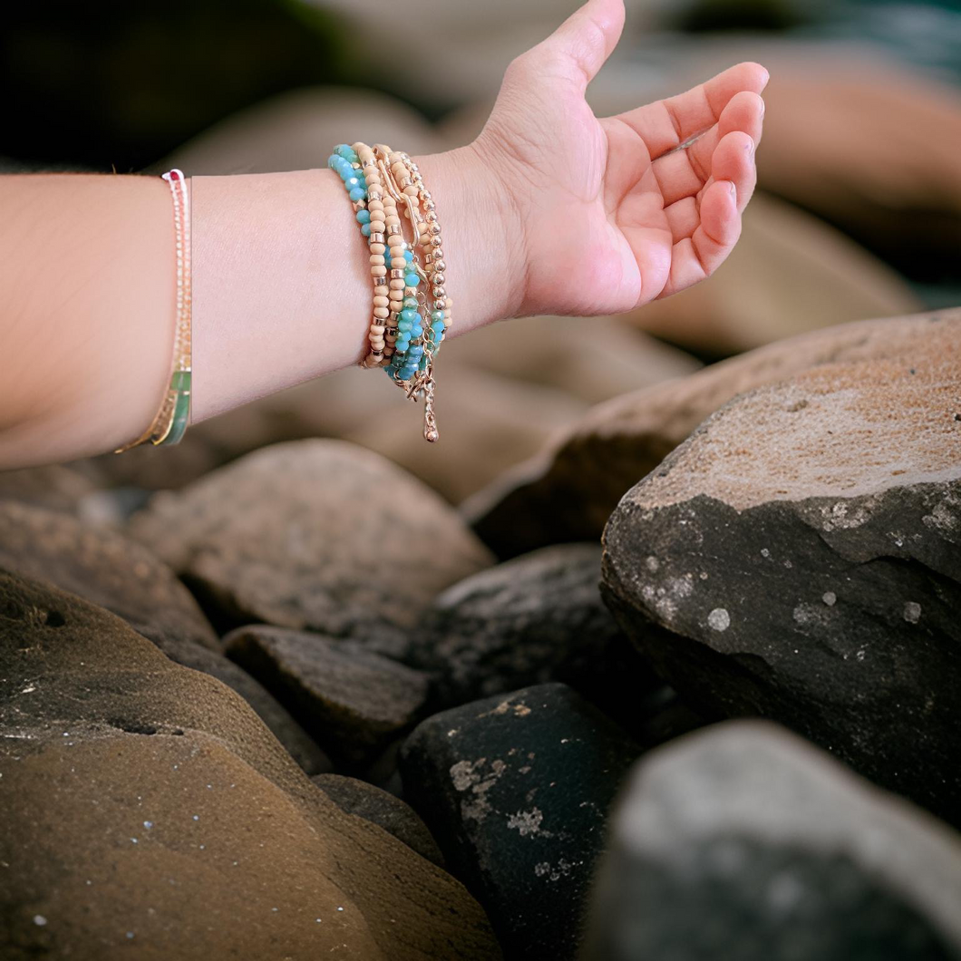 Turquoise Beaded Bracelet