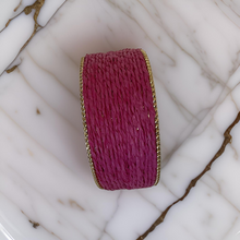 Load image into Gallery viewer, Raffia Cuff Bracelet
