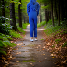 Load image into Gallery viewer, ROYAL BLUE TWO PIECE HOODER AND JOGGER PANT
