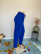 Load image into Gallery viewer, Plus size royal blue Joggers
