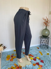 Load image into Gallery viewer, Plus size charcoal joggers
